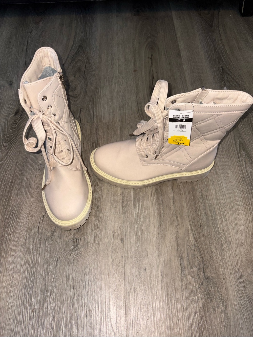 MyStyle | Cream Boots (NWT)